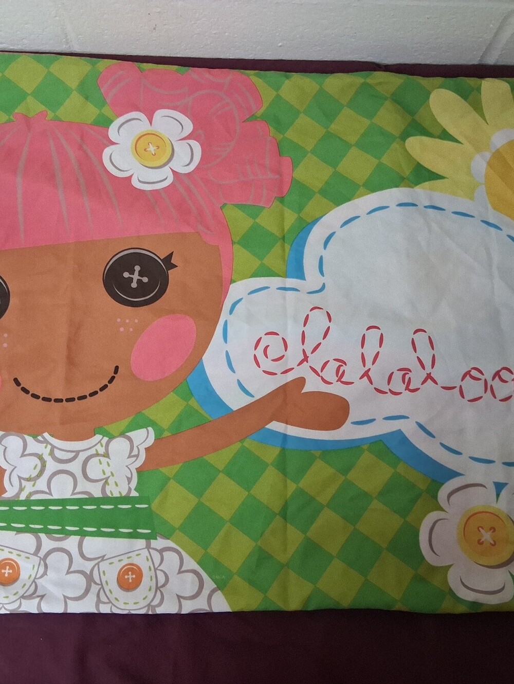 Lalaloopsy 2 Sided Standard Size Pillowcase